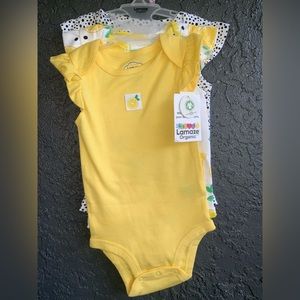 Lamaze 3 pack organic onesies